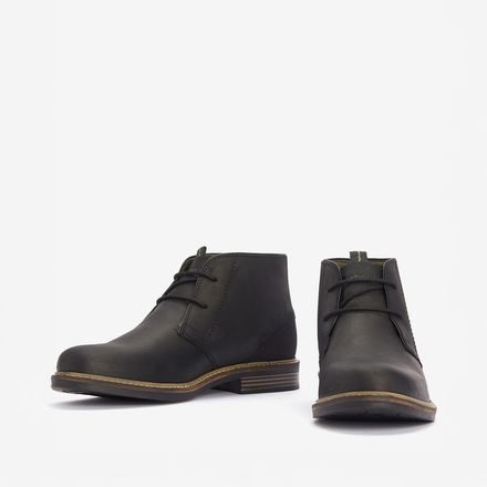 Barbour Readhead Chukka Boots — Classic Black