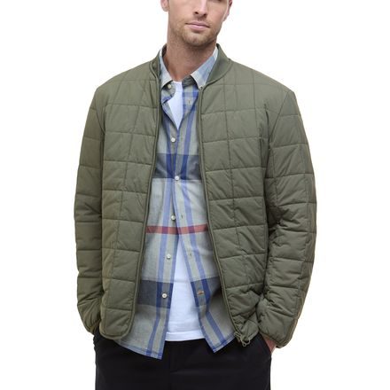 Barbour Elmstone Quilted Jacket — Uniform Green