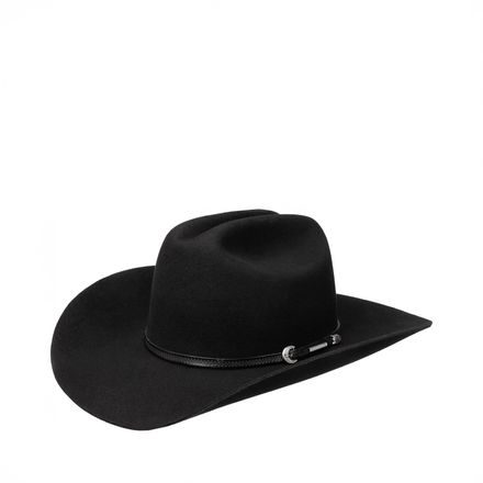 Stetson Woolfelt/Cashmere Western — Black