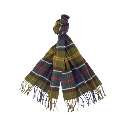 Barbour Yaxley Tartan Scarf — Classic Tartan