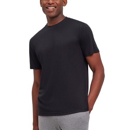 Falke Round-Neck T-Shirt — Black