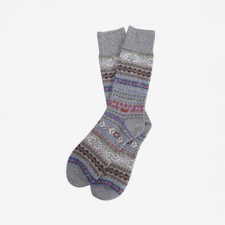 Barbour Boyd Socks — Grey Mix