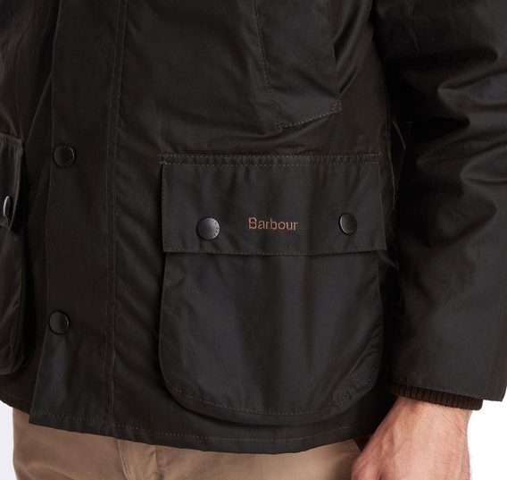 Wachsjacke Barbour Classic Bedale - Olivgrün