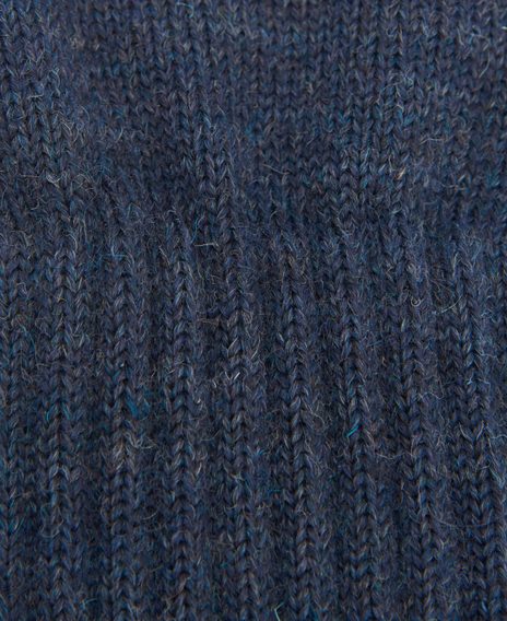 Barbour Fingerless Gloves — Navy