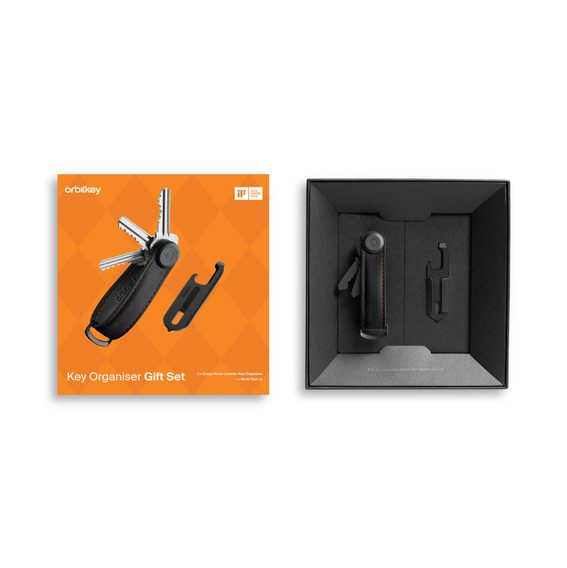 Orbitkey Key Organiser Crazy Horse + Multitool V2 Set