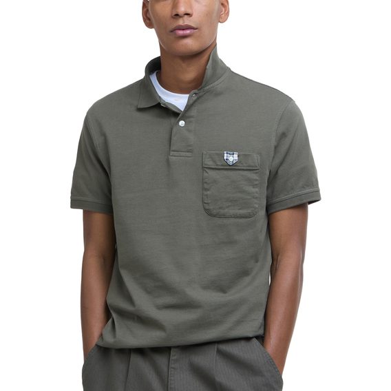 Barbour Tothill Tailored Fit Poloshirt — Uniform Green