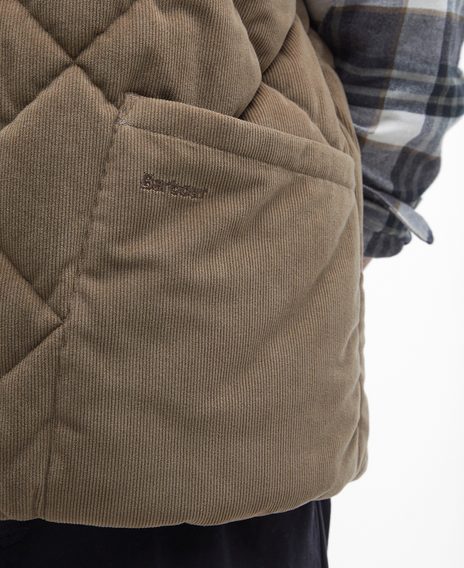 Barbour Cord Liddesdale Gilet — Fossil
