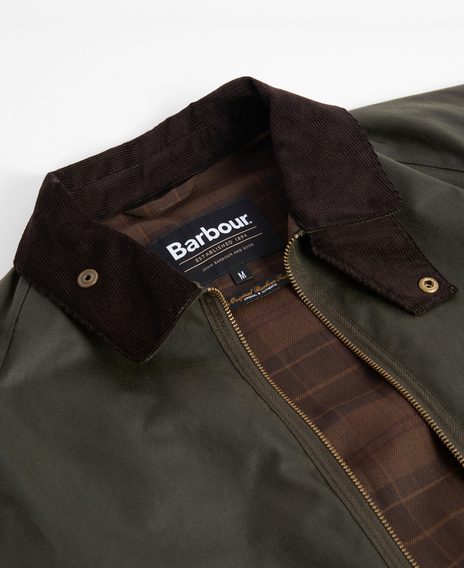 Barbour Re-Engineered Blackett Spey Wax Jacket