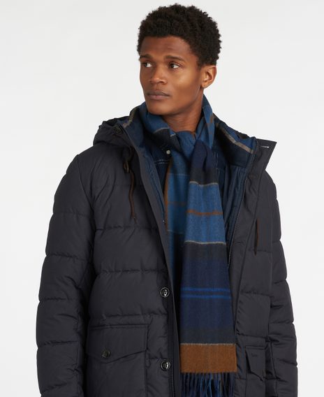 Barbour Inverness Tartan Scarf — Midnight Tartan