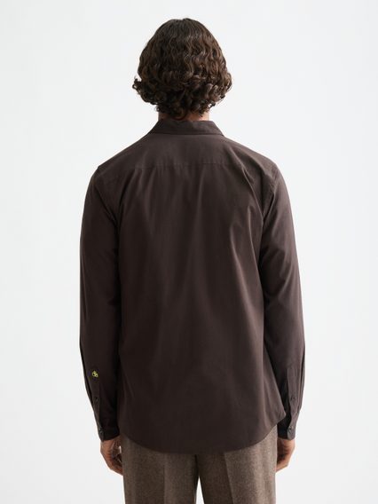 Scotch & Soda — Jacket Shirt Tonal Demitasse Stripes