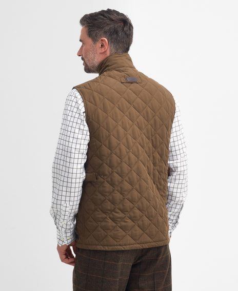 Barbour Shoveler Gilet — Washed Ochre