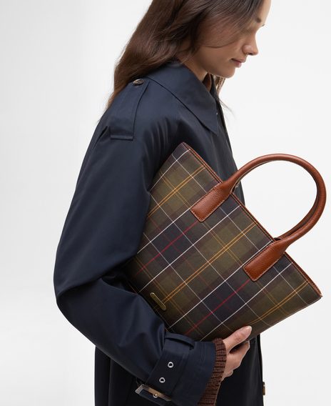 Barbour Birch Tartan Tote Bag