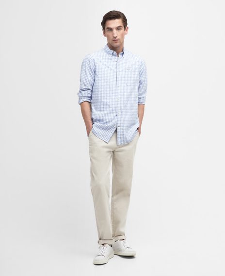 Barbour Kanehill Tailored Shirt — Sky