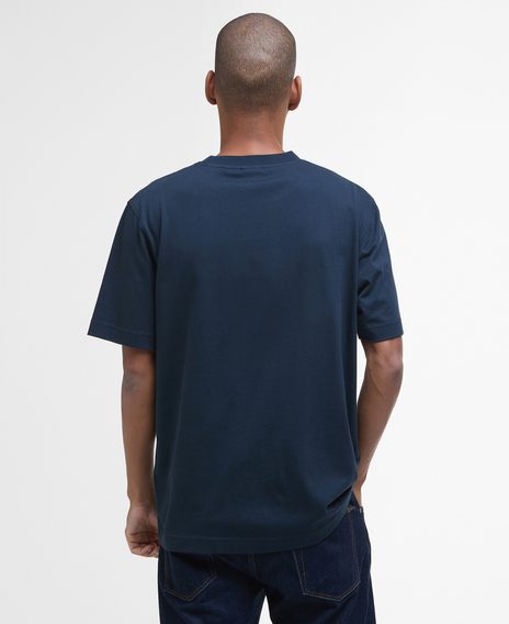 Barbour Sports Relaxed T-Shirt — Classic Navy