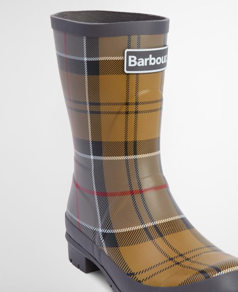 Barbour Banbury Wellington Boots — Dress Tartan