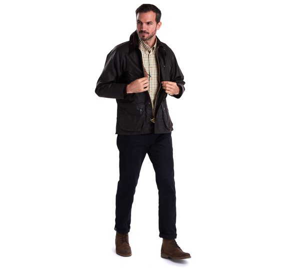 Wachsjacke Barbour Bedale - Dunkelbraun