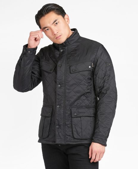 Barbour International Ariel Polarquilt Jacket — Black