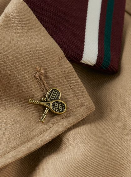 Scotch & Soda — Contrast-Trimmed Tailored Shirt Jacket