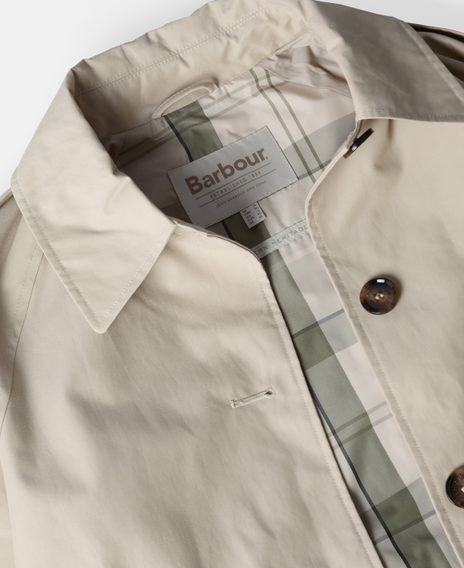 Barbour Maia Showerproof Jacket — Light Sand