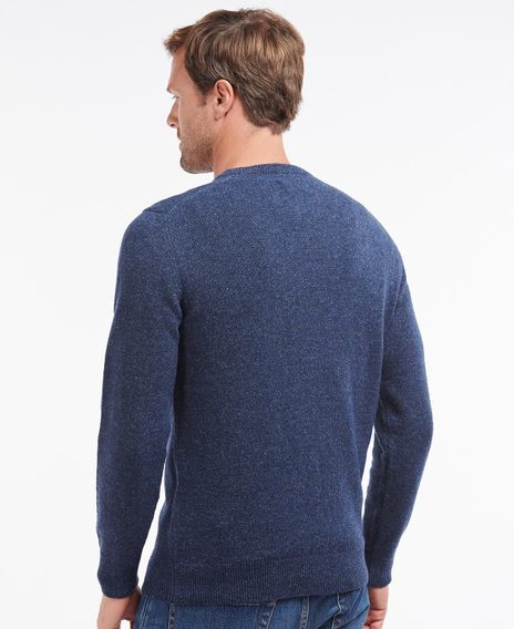 Barbour Tisbury Crew Neck Sweater — Navy