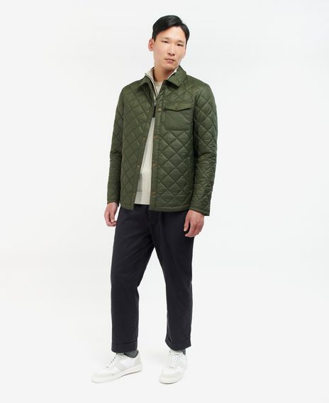 Barbour Newbie Quilted Jacket — Olive