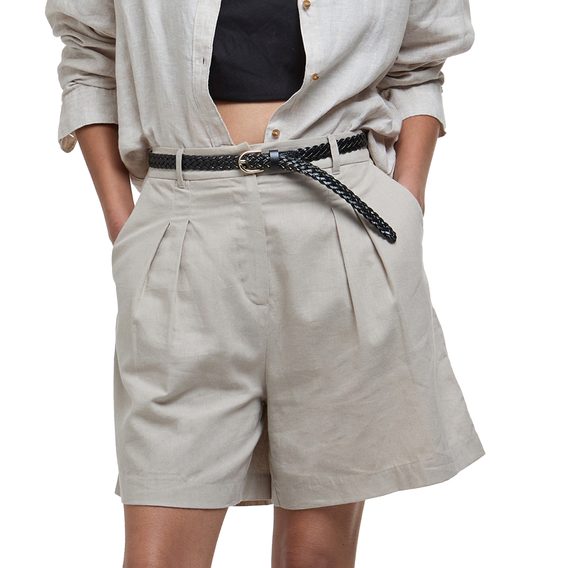 Barbour Luna Shorts — Light Sand