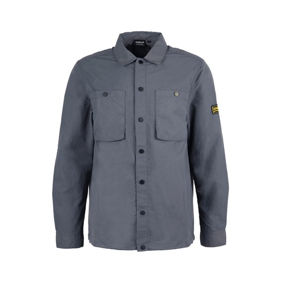 Barbour International Cadwell Overshirt — Slate Grey