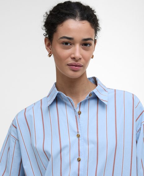 Barbour Saffron Striped Relaxed Shirt