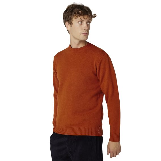 Peregrine Makers Stitch Jumper — Orange