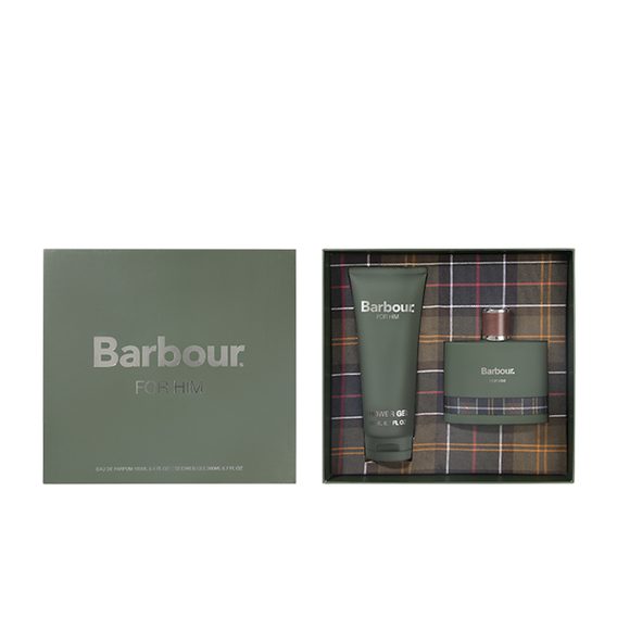 Geschenkset : Duschgel und Eau de Parfum Barbour for Him (200 ml, 100 ml)