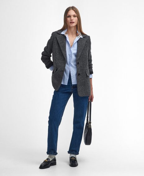 Barbour Derwent Regular Long-Sleeved Shirt — Pale Blue