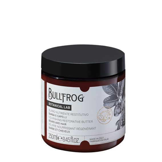 Nährstoffreiche Butter für die Haare und Vollbärte Bullfrog (250 ml)