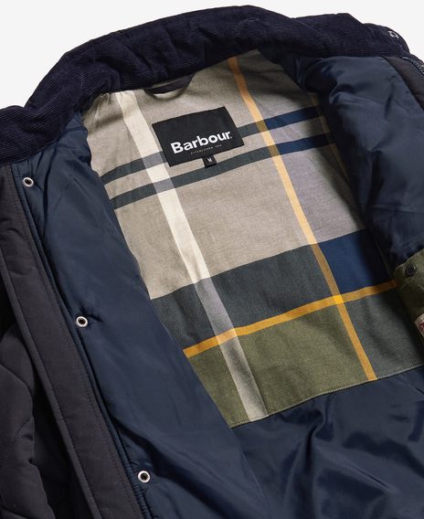 Barbour Winter Chelsea Quilted Jacket — Classic Navy