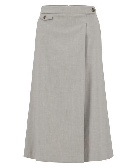 Barbour Freya A-Line Midi Skirt