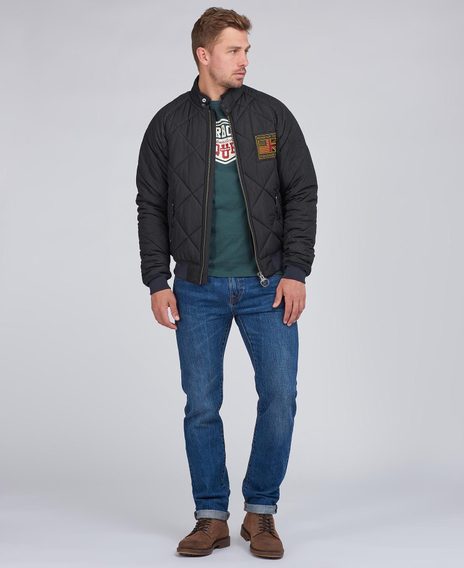 Steppjacke Barbour International Steve McQueen™ Quilted Merchant Jacket - Black