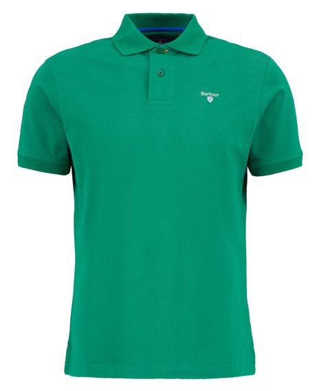 Barbour Active Tailored Fit Poloshirt — Hedge Green