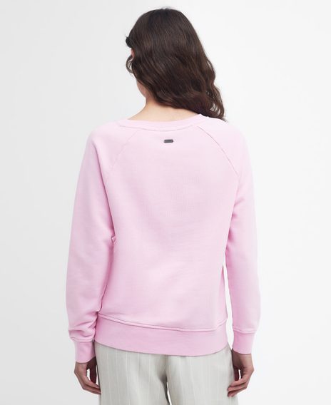 Barbour Otterburn Sweatshirt — Mallow Pink