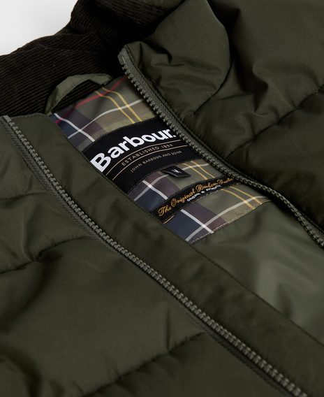 Barbour Bedale Puffer Gilet — Sage