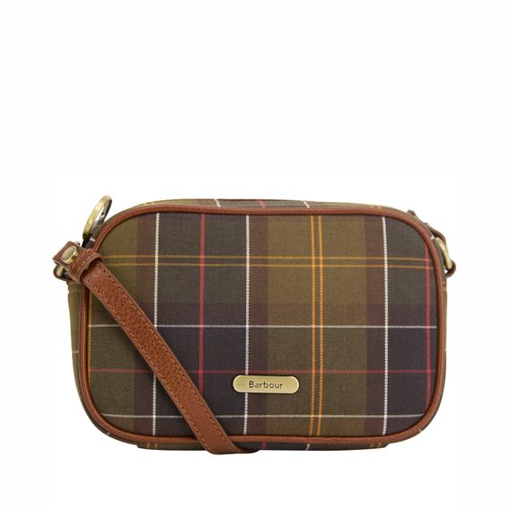 Barbour Daphne Mini Tartan Crossbody Bag
