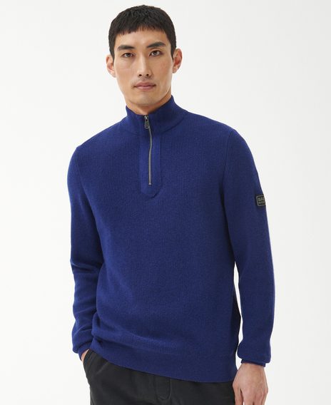 Barbour International Corser Half-Zip Knitted Jumper