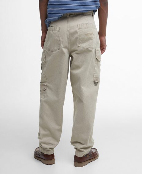 Barbour Deepdale Relaxed Cargo Trousers — Vintage Khaki