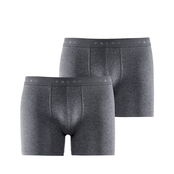 Falke 2-Pack Daily Comfort Boxers — Dark Grey