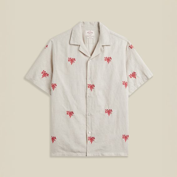 Portuguese Flannel — Embroidery Bouquet