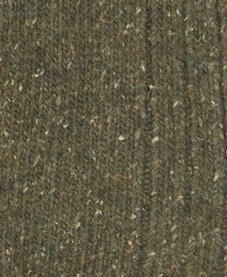 Barbour Houghton Socks — Olive/Burnt Orange