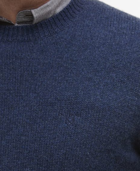 Barbour Covent Crew Neck Jumper — Navy Marl