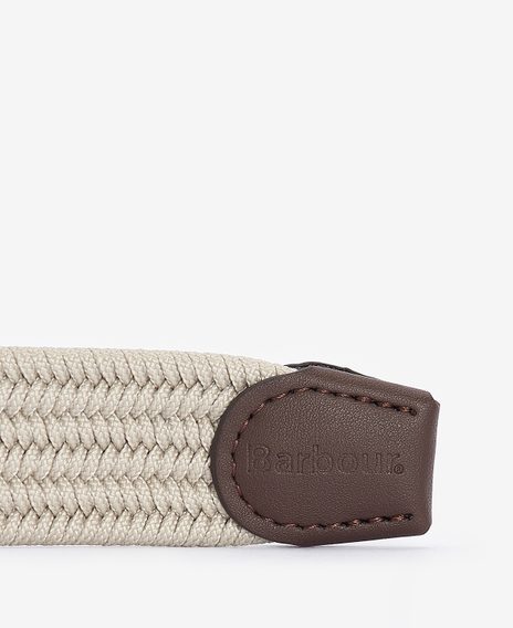 Barbour Nevis Webbing Belt — Mist