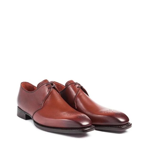 Manesy Derby Brogue — Brown