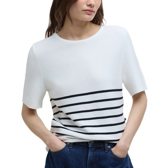 Barbour Ivy Striped Short-Sleeved Jumper