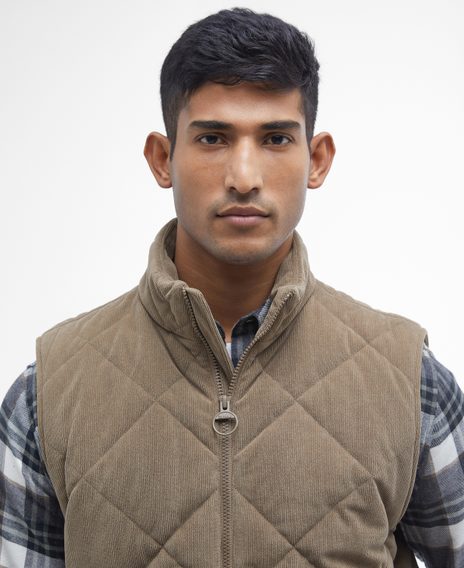 Barbour Cord Liddesdale Gilet — Fossil