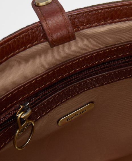 Barbour Cedar Tartan Bucket Bag